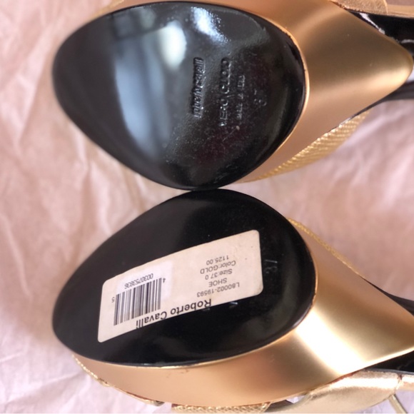 Roberto Cavalli platform sandals. - Picture 8 of 9